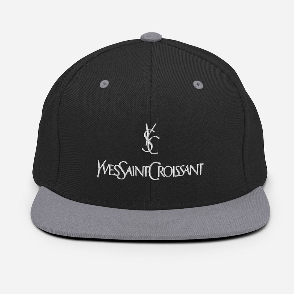 Yves Saint Croissant 🥐 baseball hat. New - Picture 2 of 2